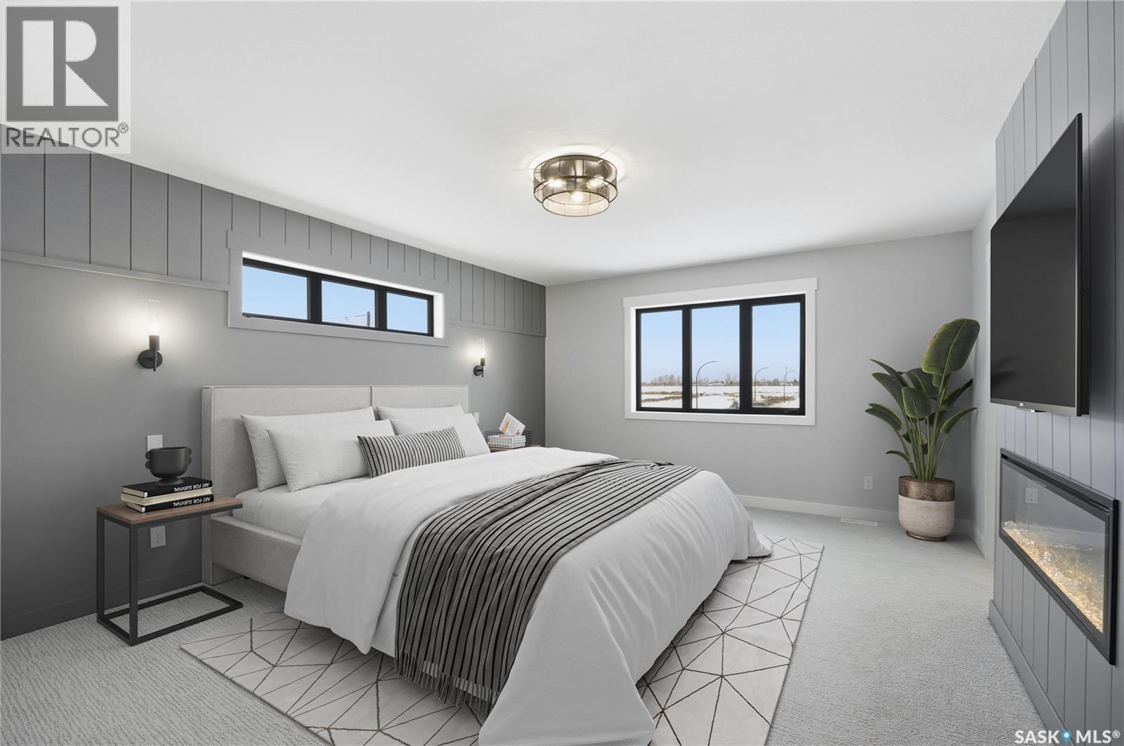 166 Cockroft Manor, Saskatoon, SK - Indoor Photo Showing Bedroom