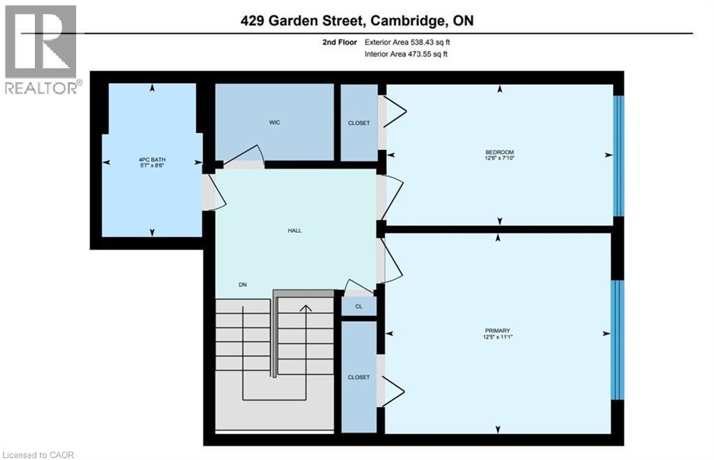 View of floor plan / room layout - 417 Garden Street, Cambridge, ON - Other