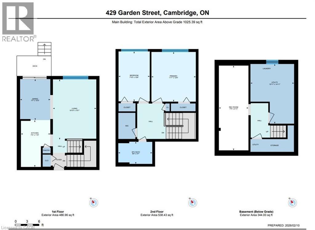 View of home floor plan - 417 Garden Street, Cambridge, ON - Other