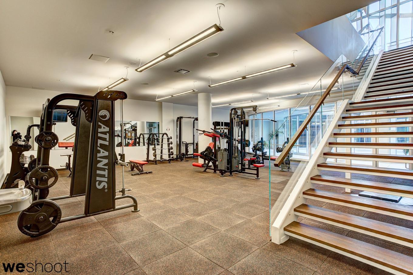 Exercise room - 316-4959 Rue Jean-Talon O., Montréal (Côte-Des-Neiges/Notre-Dame-De-Grâce), QC - Indoor Photo Showing Gym Room