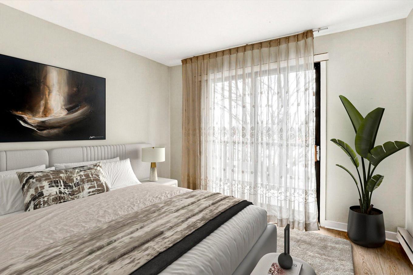 Chambre à coucher - 3-3625 Boul. Des Trinitaires, Montréal (Le Sud-Ouest), QC - Indoor Photo Showing Bedroom