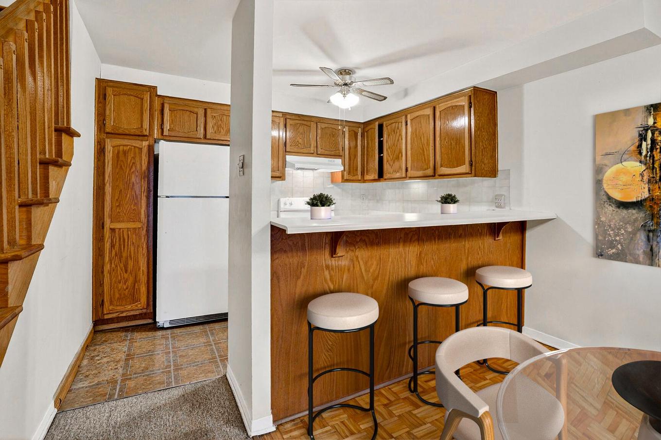 Cuisine - 3-3625 Boul. Des Trinitaires, Montréal (Le Sud-Ouest), QC - Indoor Photo Showing Kitchen