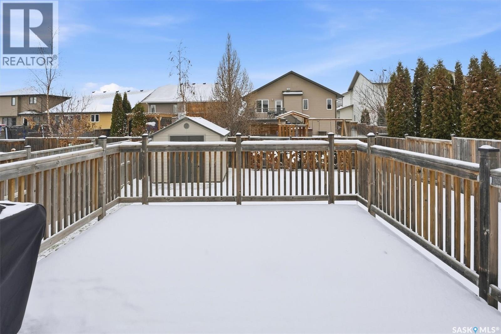 323 Hettle Cove, Saskatoon, SK - Outdoor With Deck Patio Veranda