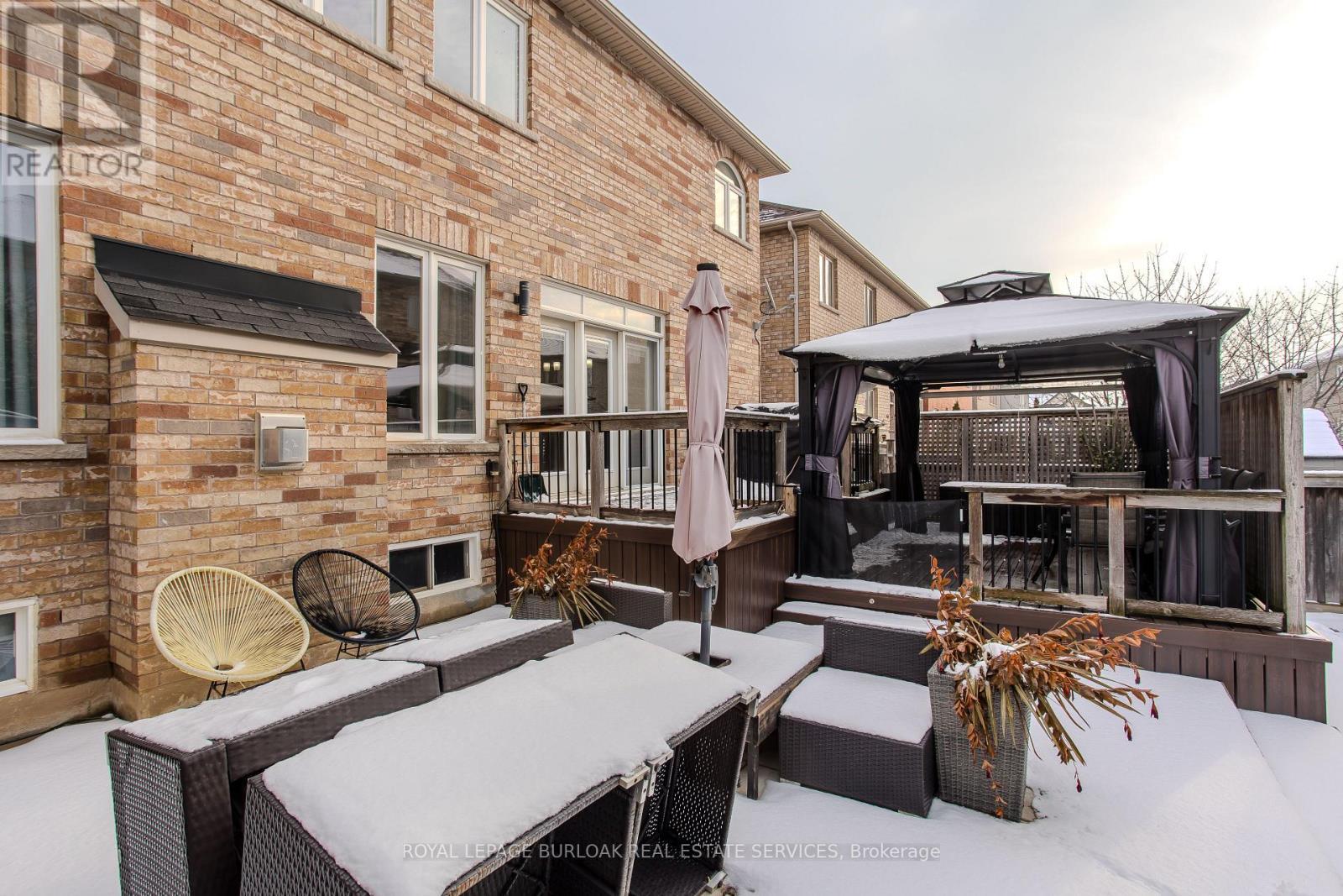 3322 Stoneware Road, Burlington, ON - Outdoor With Deck Patio Veranda With Exterior