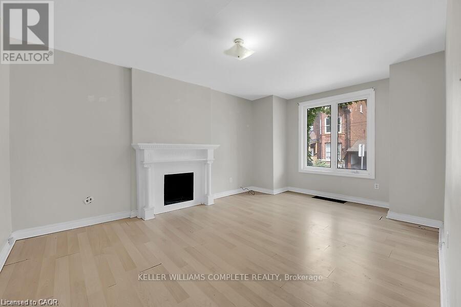 88 Grant Avenue, Hamilton, ON - Indoor With Fireplace