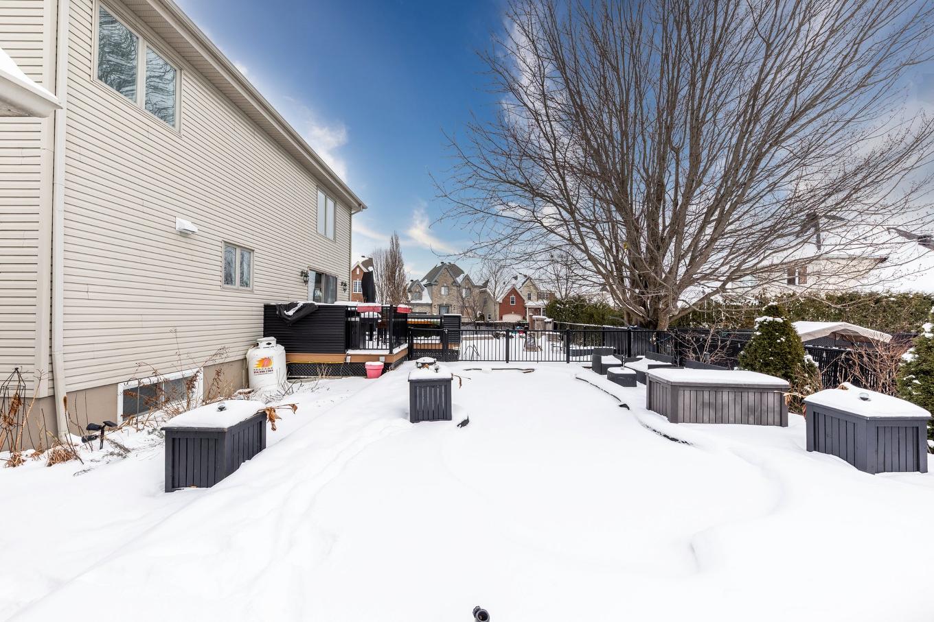 Backyard - 52 Rue De Lourtel, Saint-Jean-Sur-Richelieu, QC - Outdoor