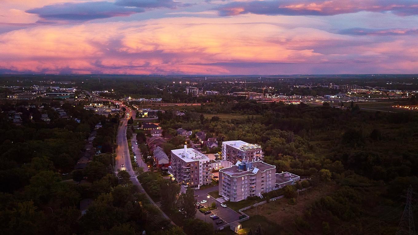 Photo aérienne - 712-64 Ch. St-François-Xavier, Candiac, QC - Outdoor With View