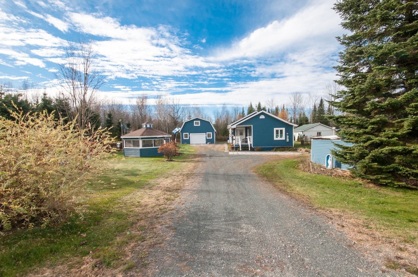 Front of Structure - 200 Rg Des Cyprès, Saint-Sylvère, QC - Outdoor With View