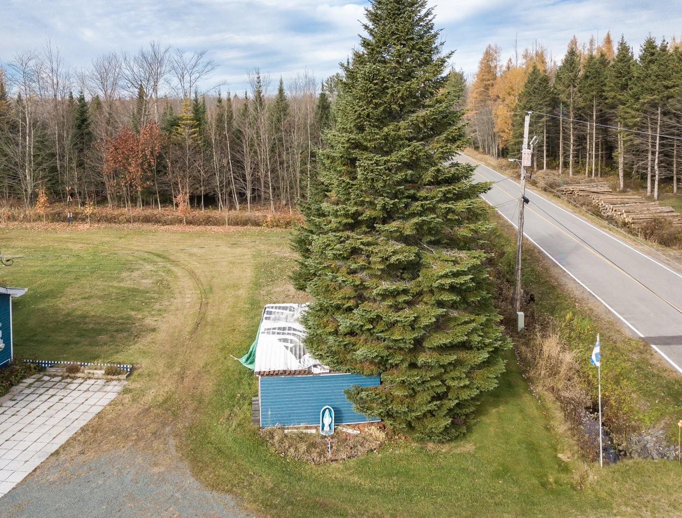 Overall view - 200 Rg Des Cyprès, Saint-Sylvère, QC - Outdoor With View