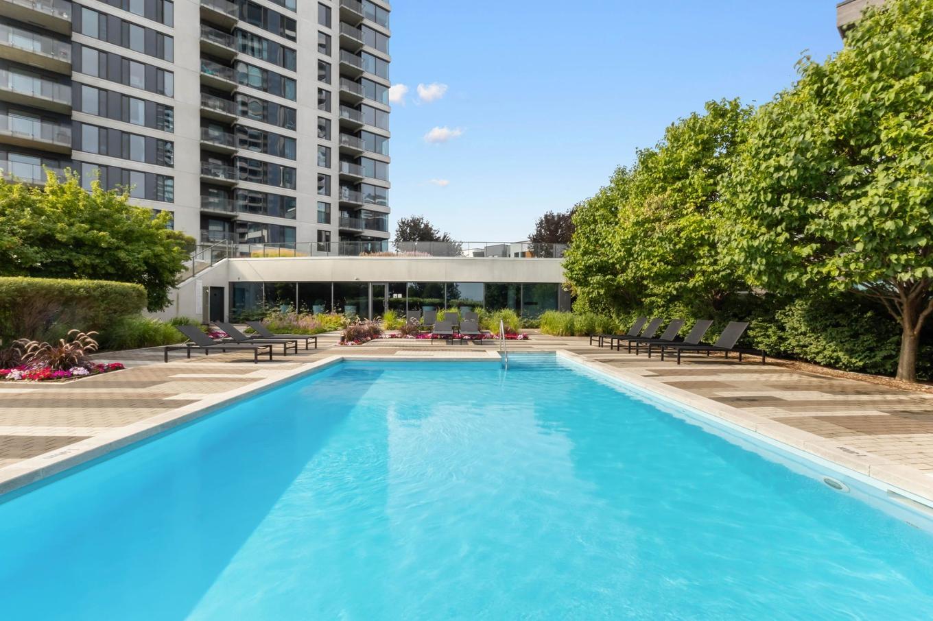 Piscine - 303-299 Rue De La Rotonde, Montréal (Verdun/Île-Des-Soeurs), QC - Outdoor With In Ground Pool