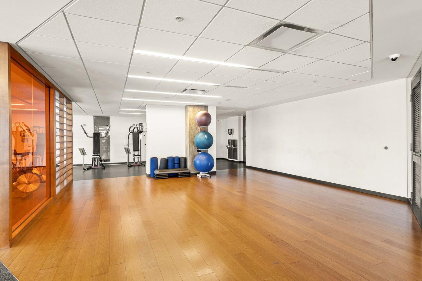 Salle d'exercice - 303-299 Rue De La Rotonde, Montréal (Verdun/Île-Des-Soeurs), QC - Indoor Photo Showing Gym Room