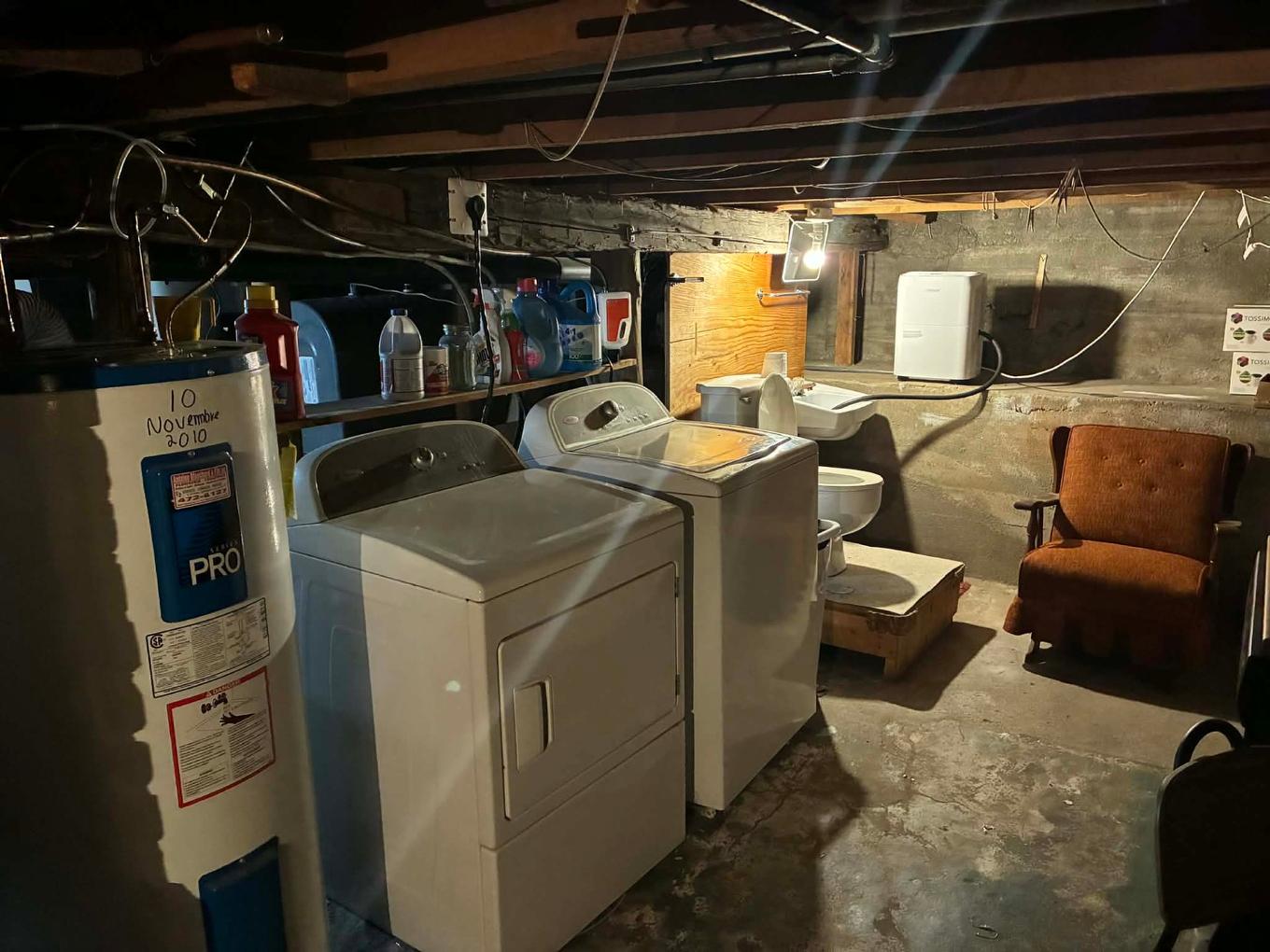 Sous-sol - 135 9E Avenue, Drummondville, QC - Indoor Photo Showing Basement