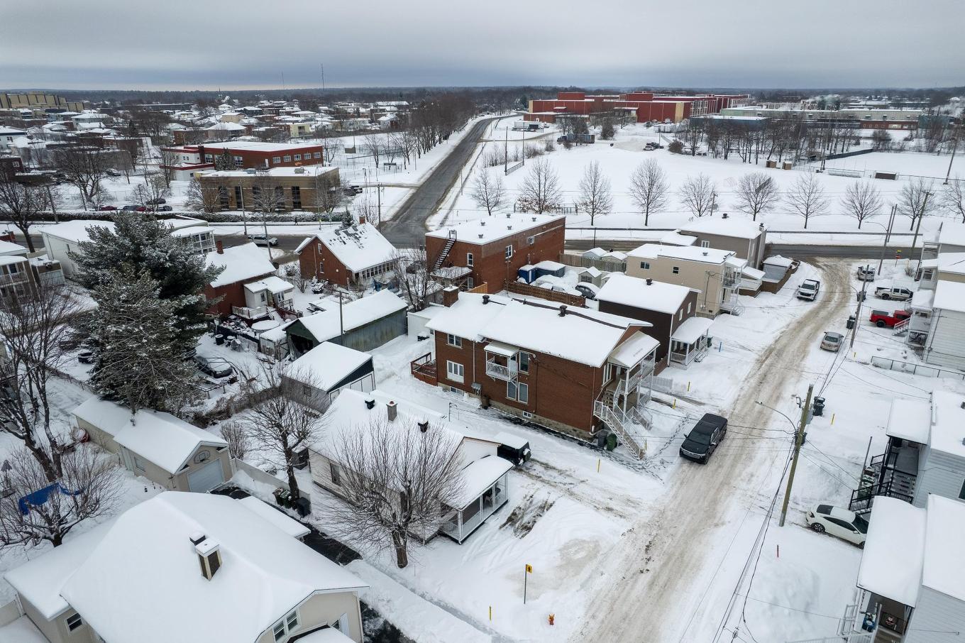 Photo aérienne - 135 9E Avenue, Drummondville, QC - Outdoor With View