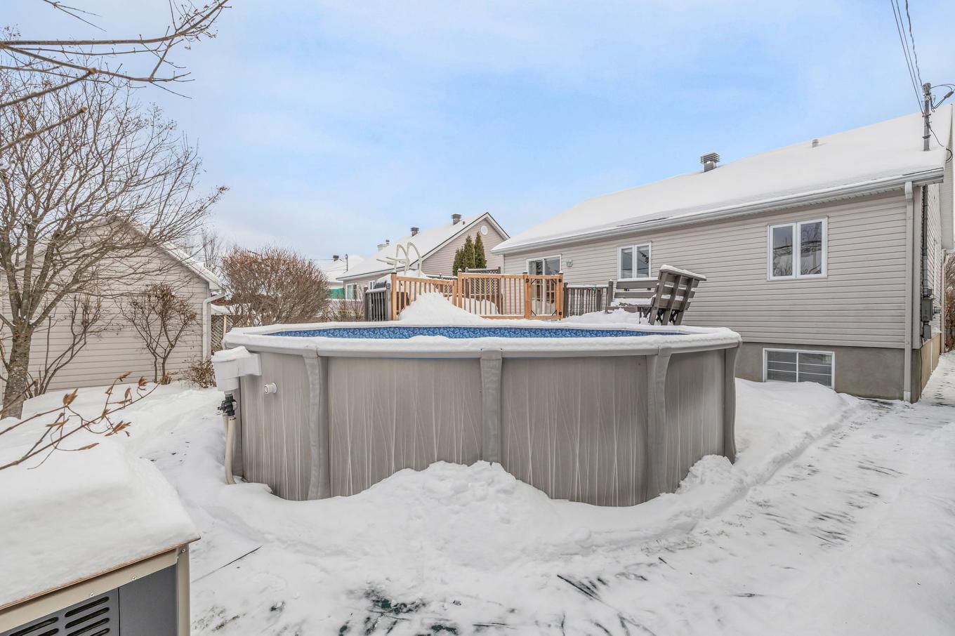 Piscine - 4359 Rue Des Tourne-Pierres, Québec (Charlesbourg), QC - Outdoor With Above Ground Pool With Exterior