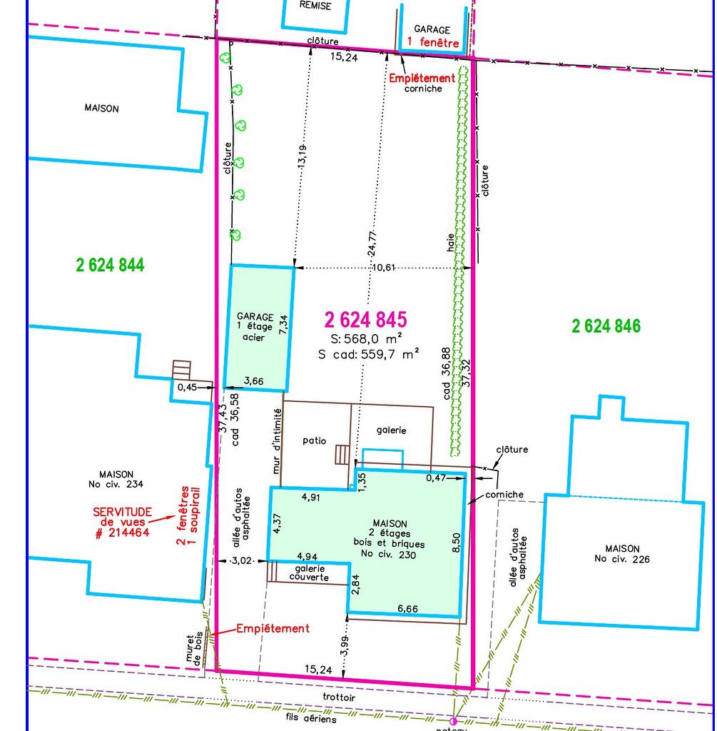 Plan (croquis) - 230 Rue De La Princesse, Lachute, QC - Other