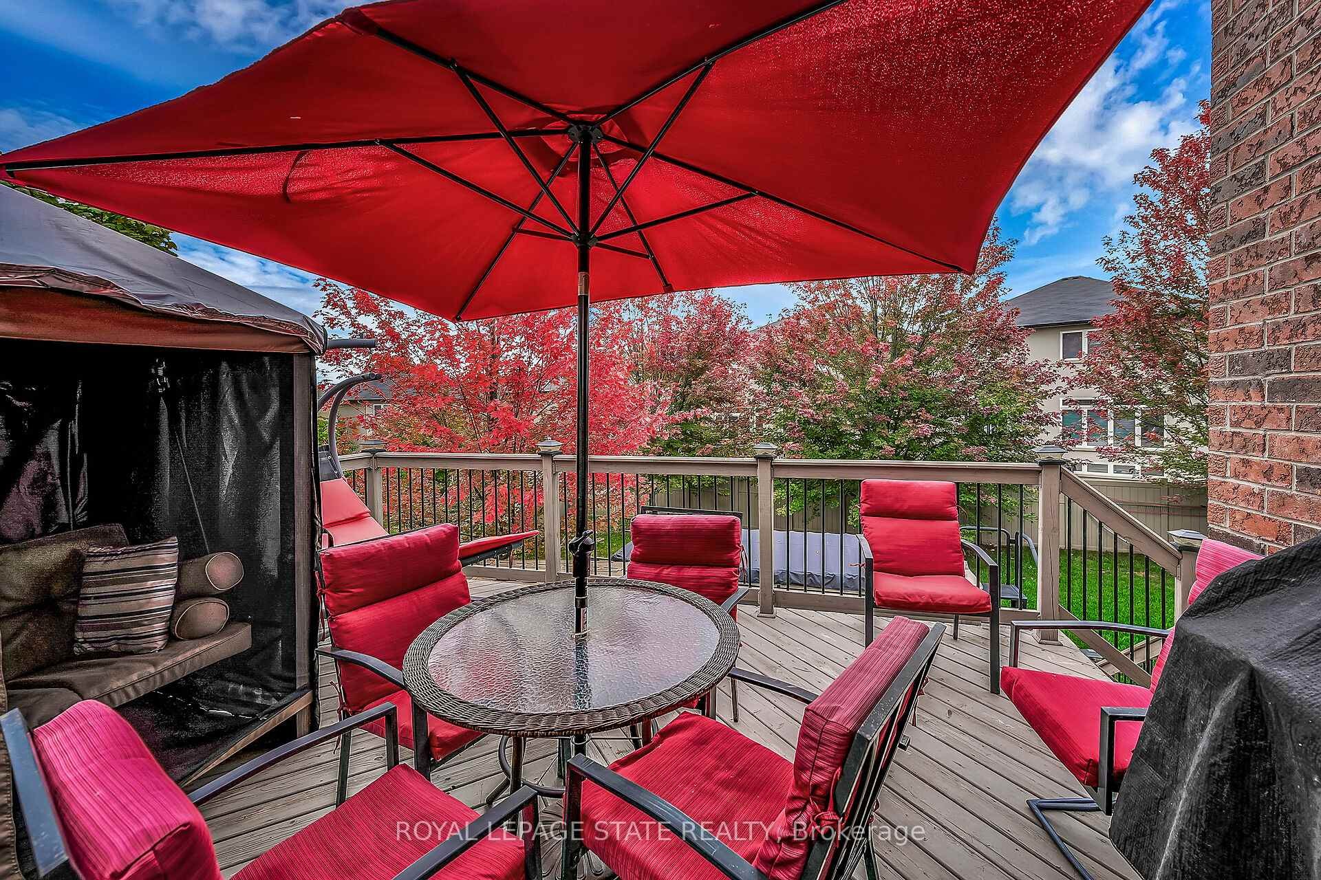 181 Springview Drive, Hamilton, ON - Outdoor With Deck Patio Veranda