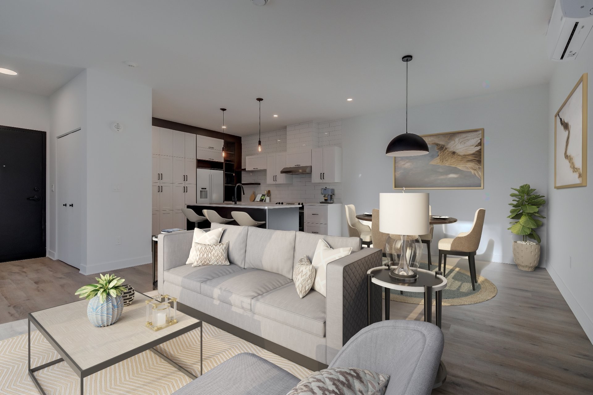 Salon - 102-2010 Rue De Chambly, Saint-Bruno-De-Montarville, QC - Indoor Photo Showing Living Room