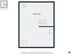 Basement floor plan -