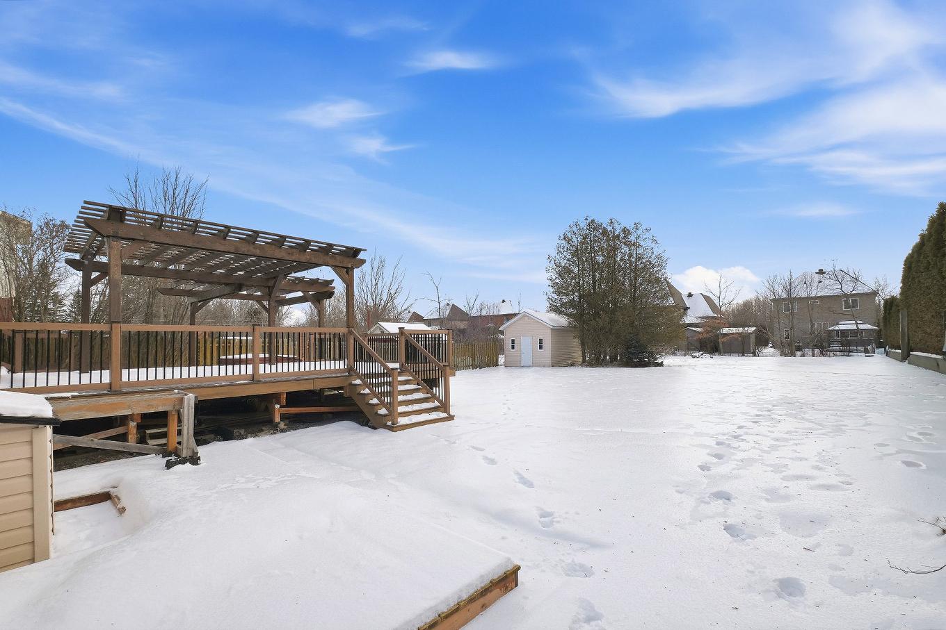 Cour - 3709 Rue Pacific, Longueuil (Saint-Hubert), QC - Outdoor