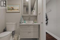 Main floor powder room -