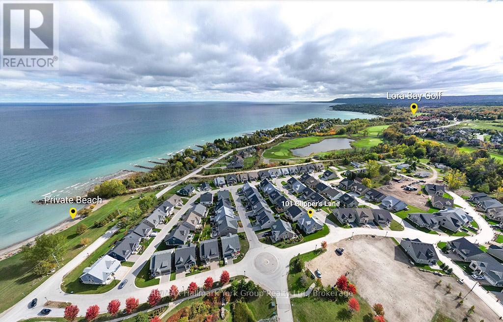 101 Clippers Lane, Blue Mountains, ON - Outdoor With Body Of Water With View