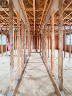 Hallway leading to the bedrooms, bathroom and linen closet -
