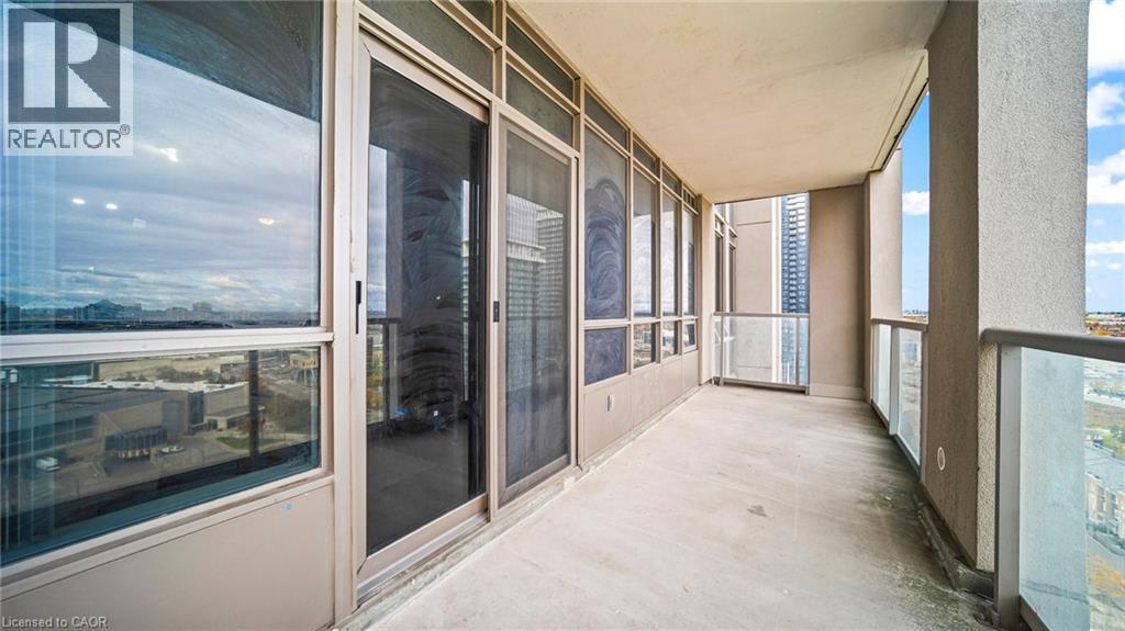 View of balcony - 388 Prince Of Wales Drive Unit# 1609, Mississauga, ON - Outdoor With Balcony With Exterior