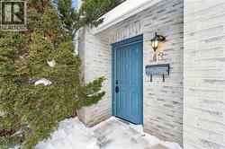 Entrance to property -