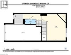 View of floor plan / room layout -