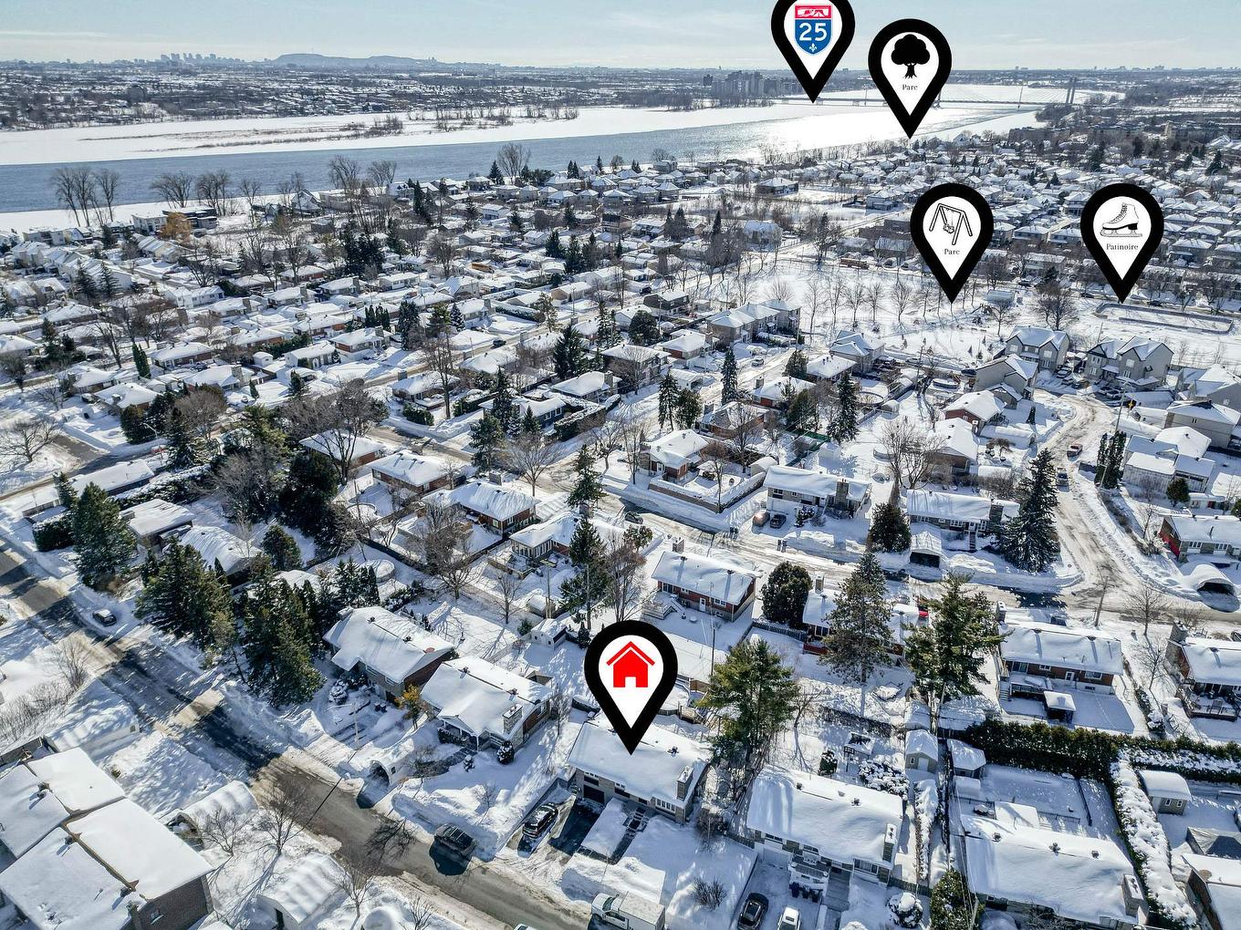 Aerial photo - 410 Rue Kugler, Laval (Duvernay), QC - Outdoor With View
