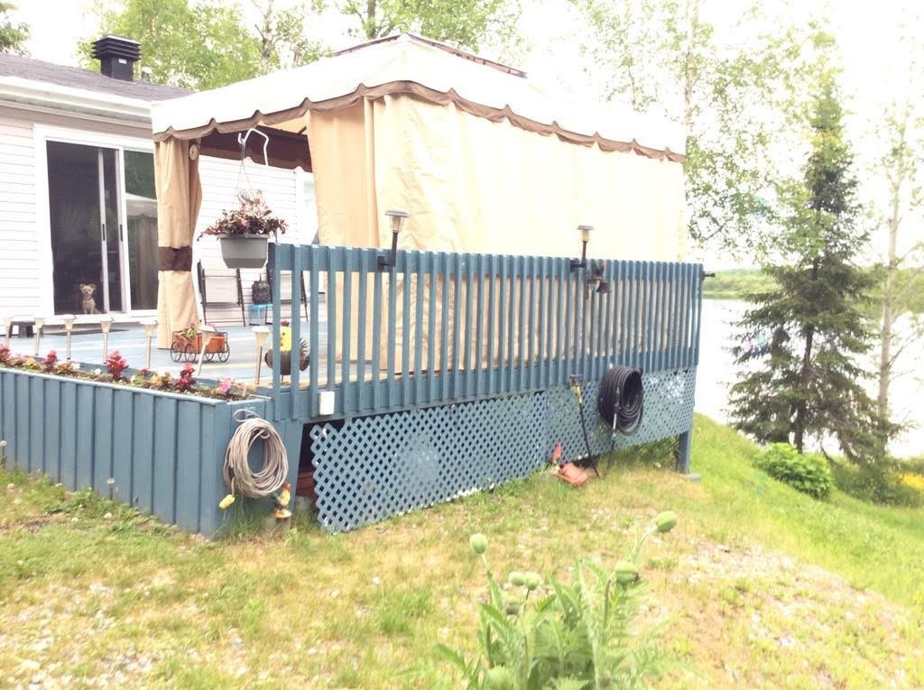 Patio - 32 Av. De La Plage, Barraute, QC - Outdoor With Deck Patio Veranda