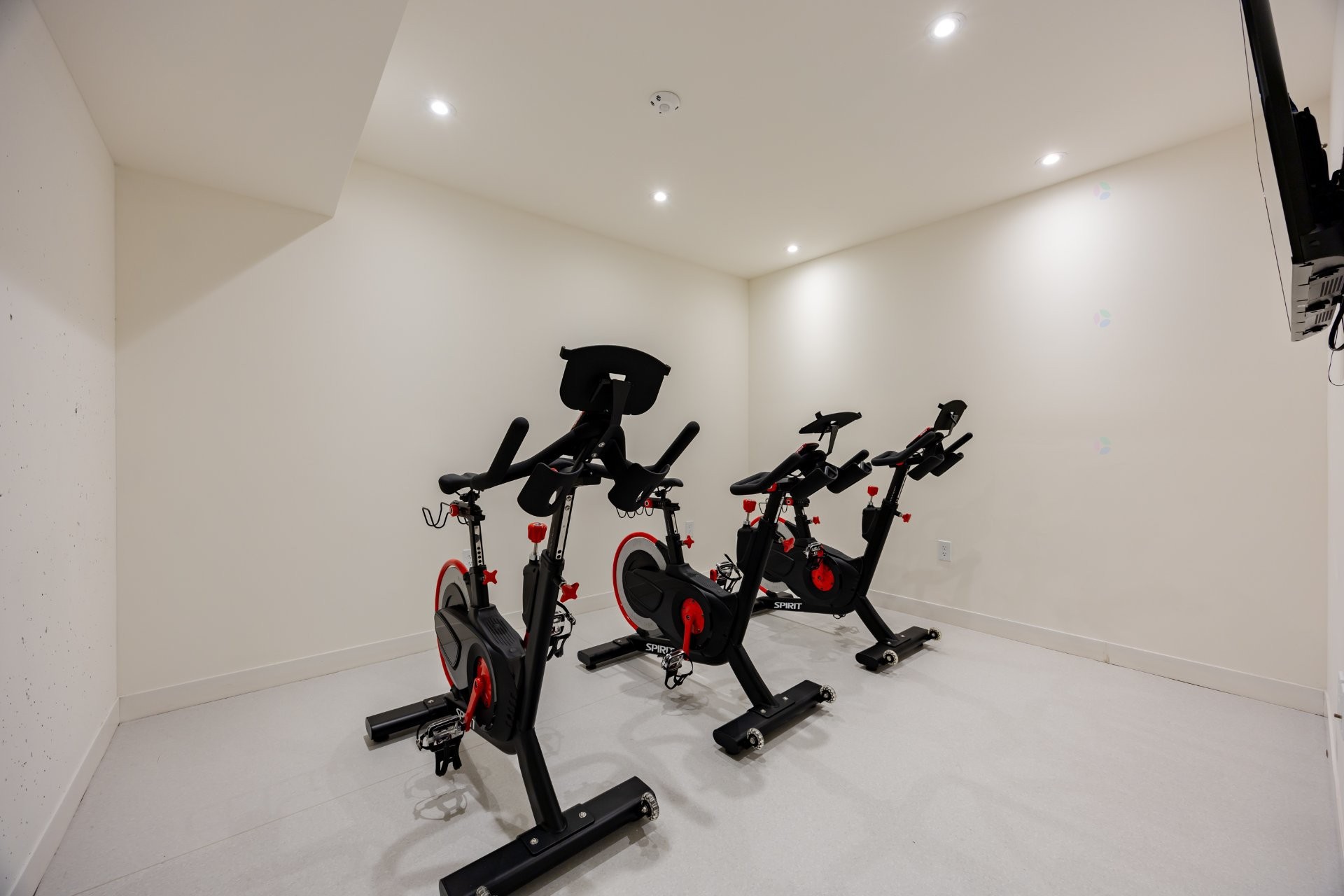 Salle d'exercice - 1606-360 Rue Mayor, Montréal (Ville-Marie), QC - Indoor Photo Showing Gym Room