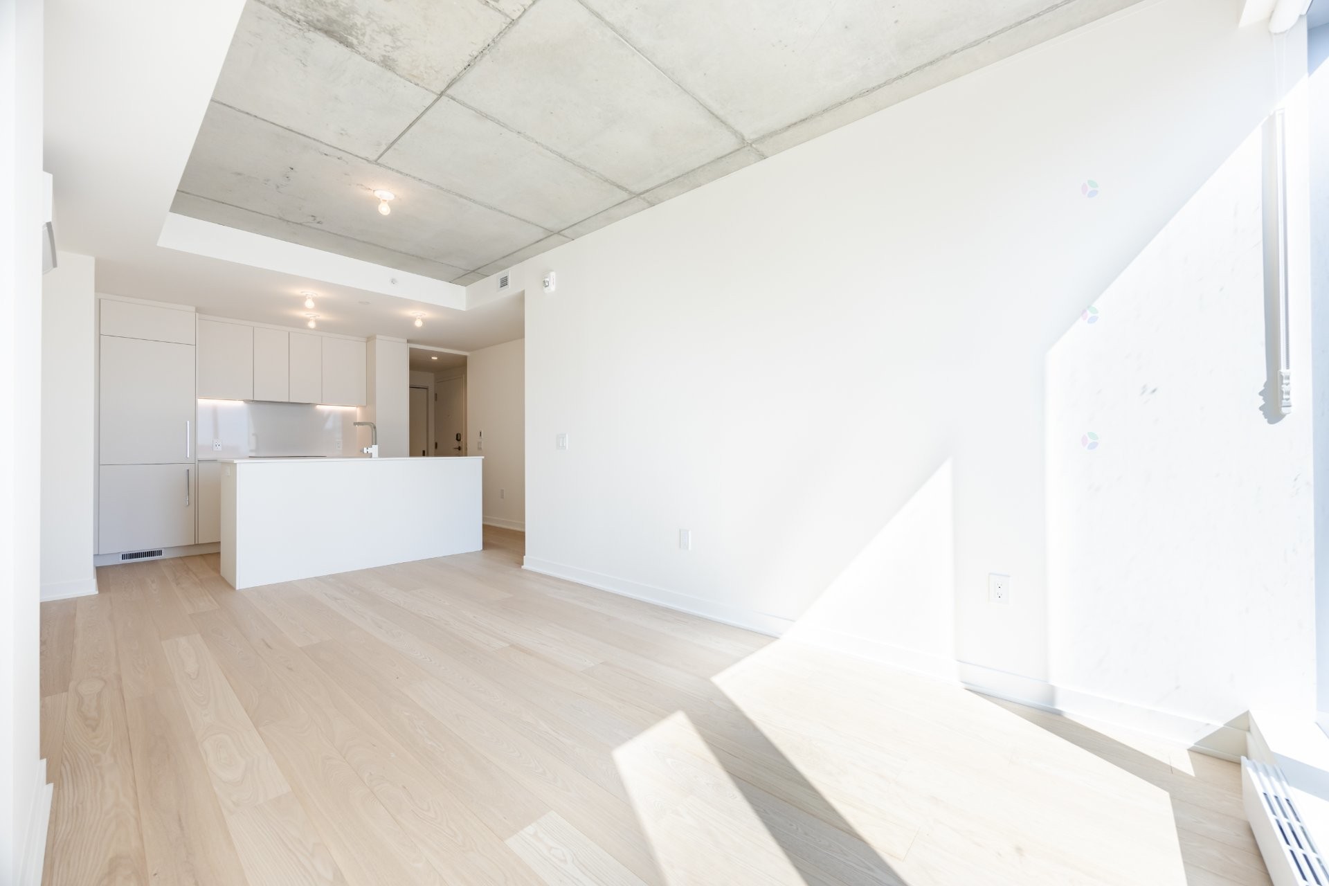 Salle à manger - 1606-360 Rue Mayor, Montréal (Ville-Marie), QC - Indoor Photo Showing Kitchen