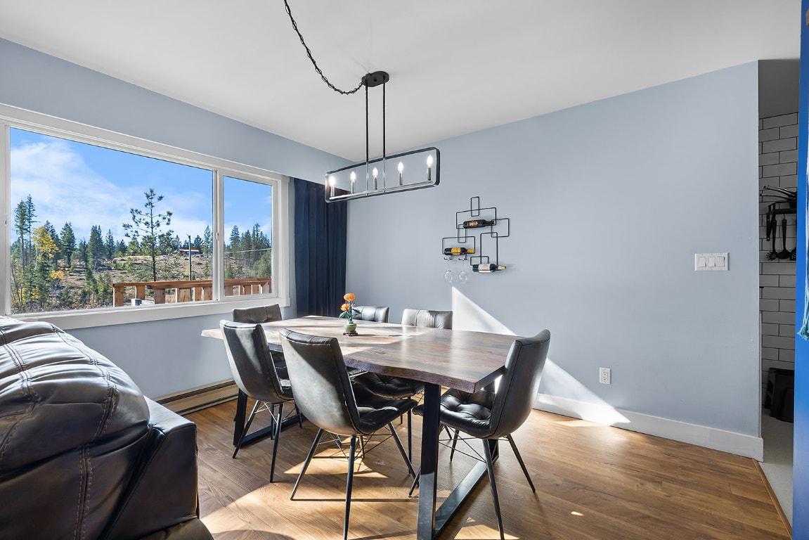 7502 Highway 95A, Kimberley, BC - Indoor Photo Showing Dining Room