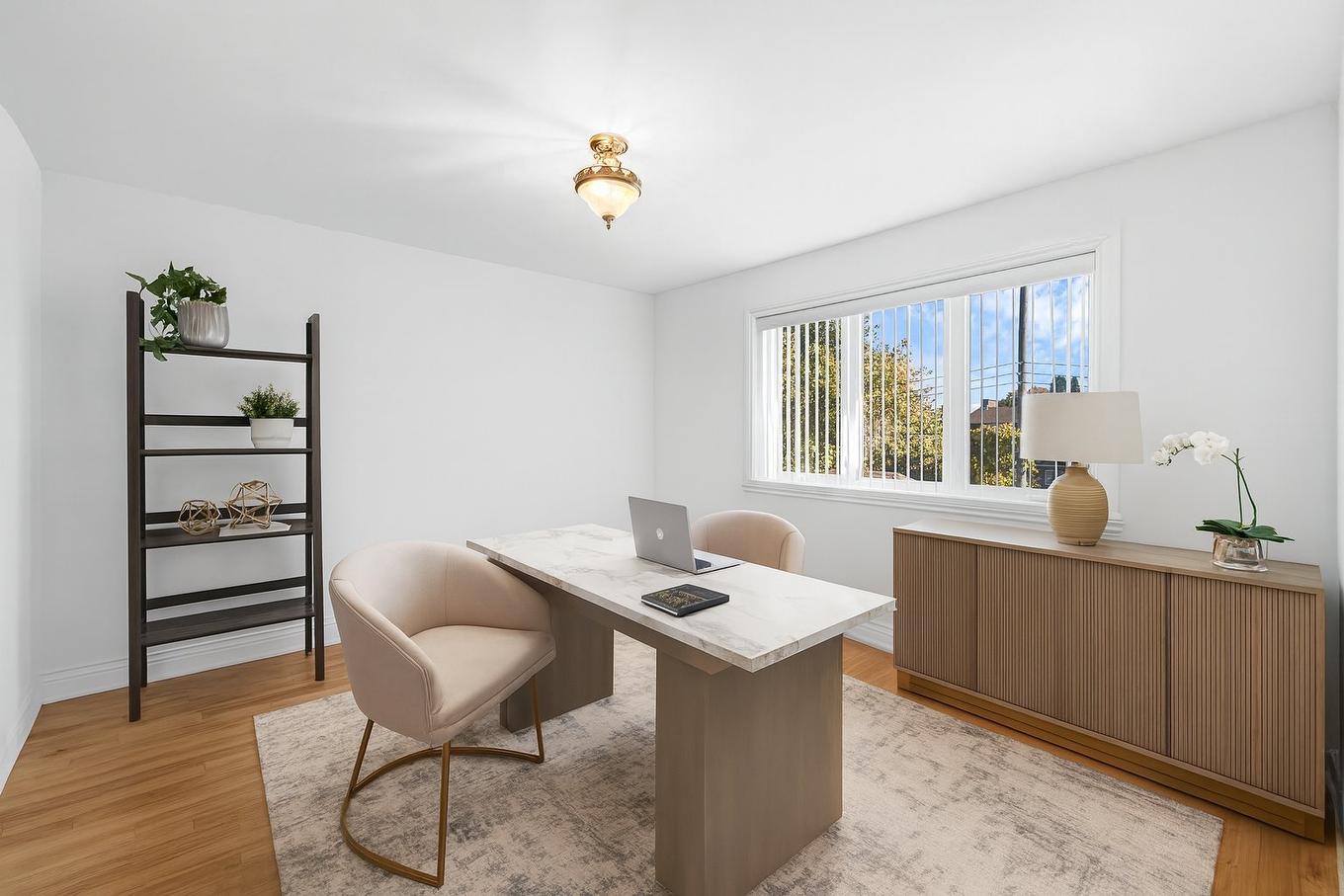 Chambre à coucher - 4951 Rue Taillefer, Montréal (Pierrefonds-Roxboro), QC - Indoor Photo Showing Office