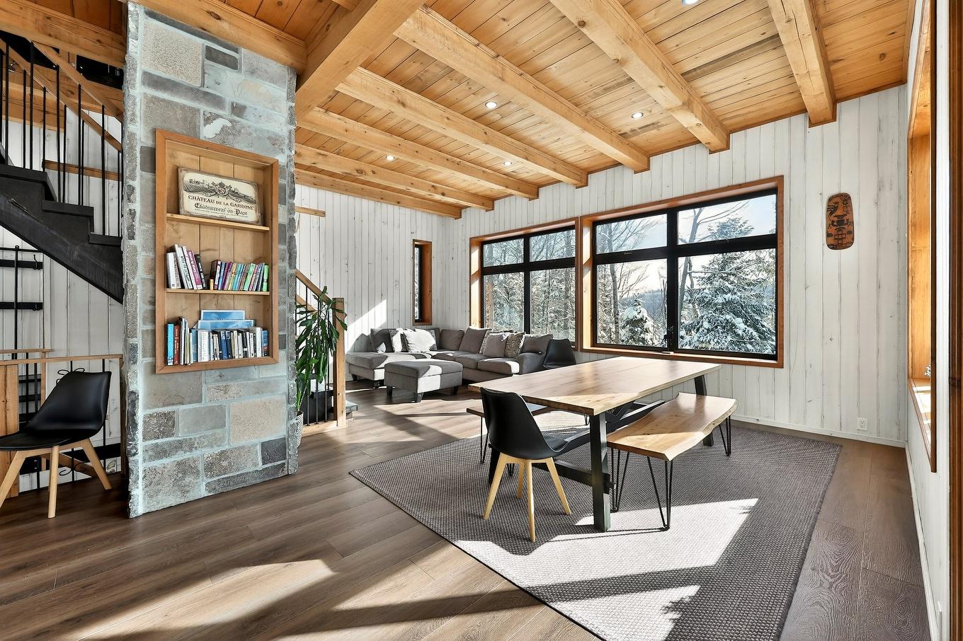 Salle à manger - 599 Ch. De L'Artisan, Sainte-Lucie-Des-Laurentides, QC - Indoor Photo Showing Dining Room