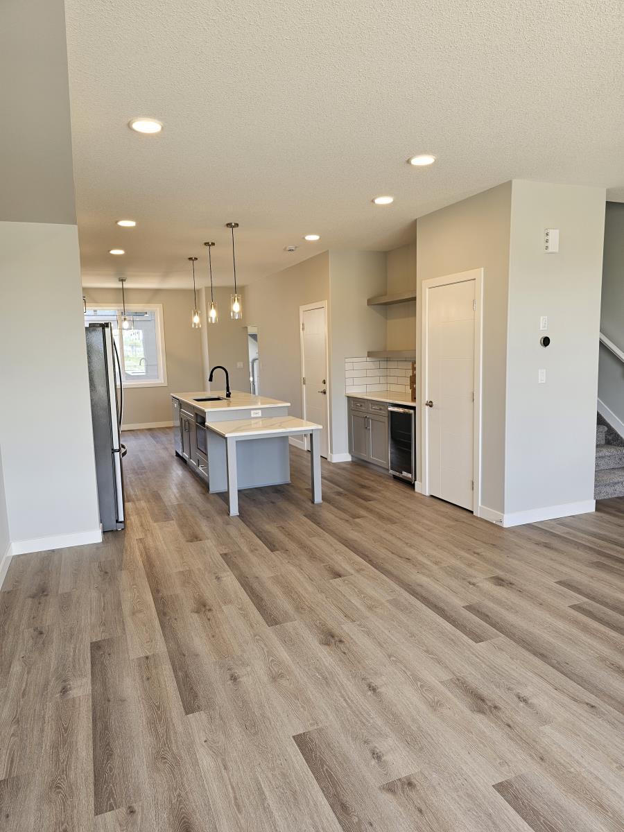 8069-8073 Cedric Mah Rd, Edmonton, AB - Indoor With Fireplace