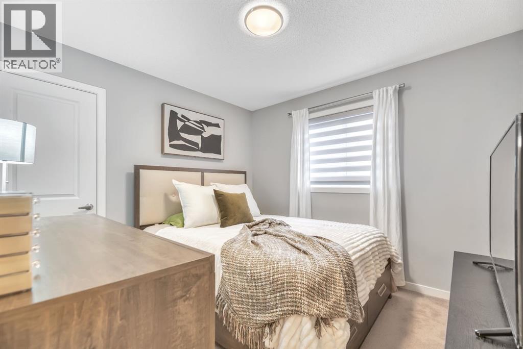 63 Walgrove Way Se, Calgary, AB - Indoor Photo Showing Bedroom