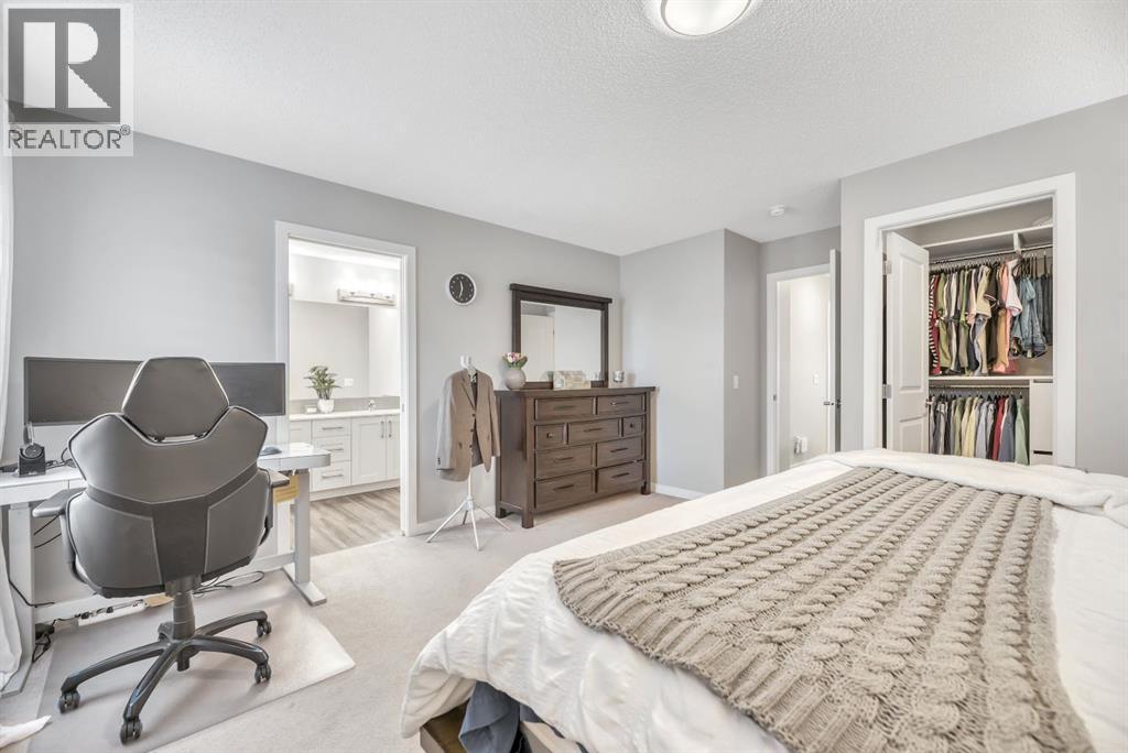 63 Walgrove Way Se, Calgary, AB - Indoor Photo Showing Bedroom