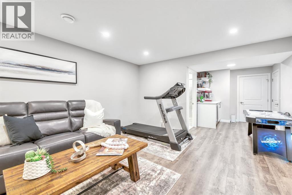 63 Walgrove Way Se, Calgary, AB - Indoor Photo Showing Gym Room