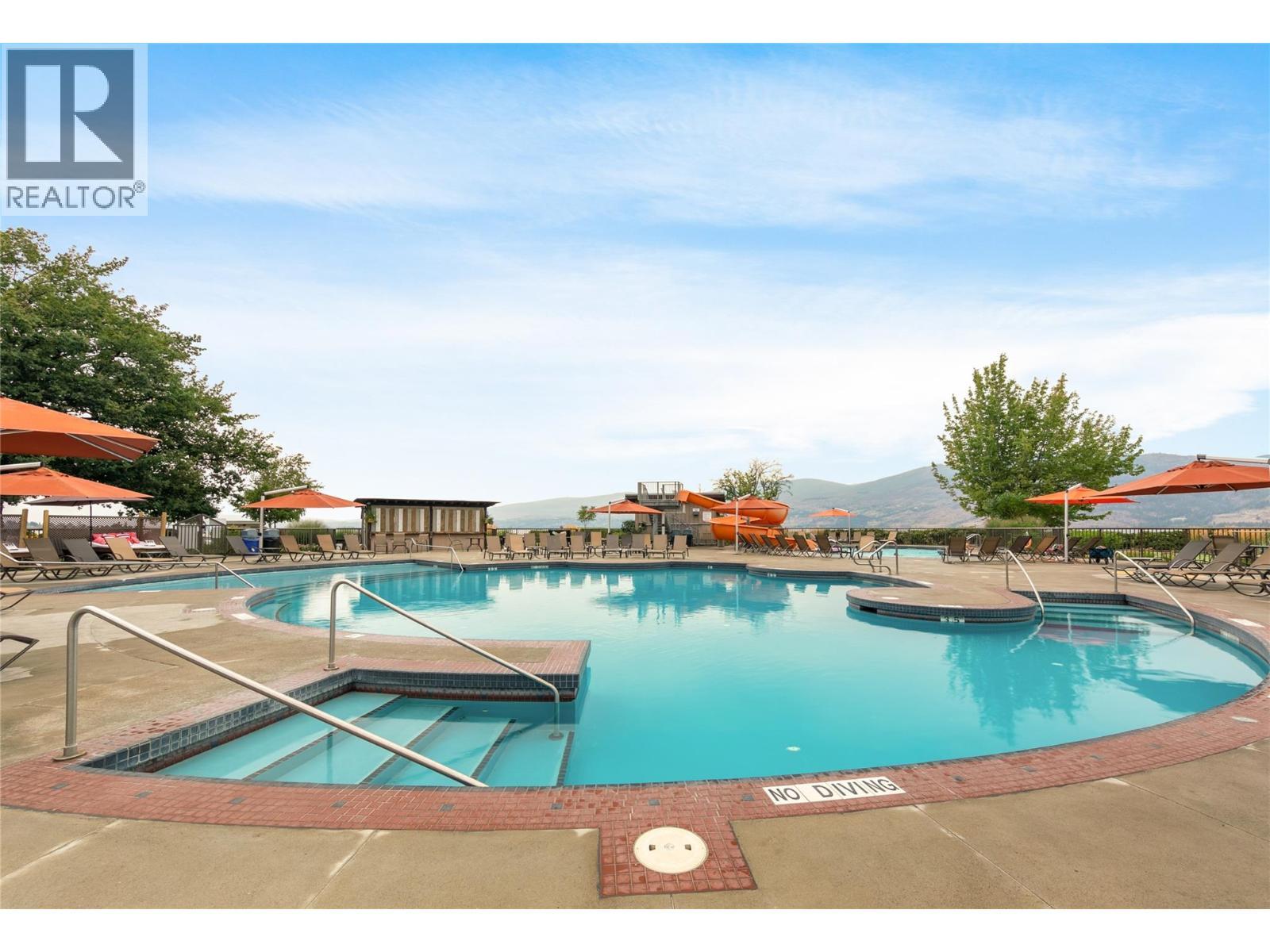 4205 Gellatly Road Unit# 416, West Kelowna, BC - Outdoor With In Ground Pool
