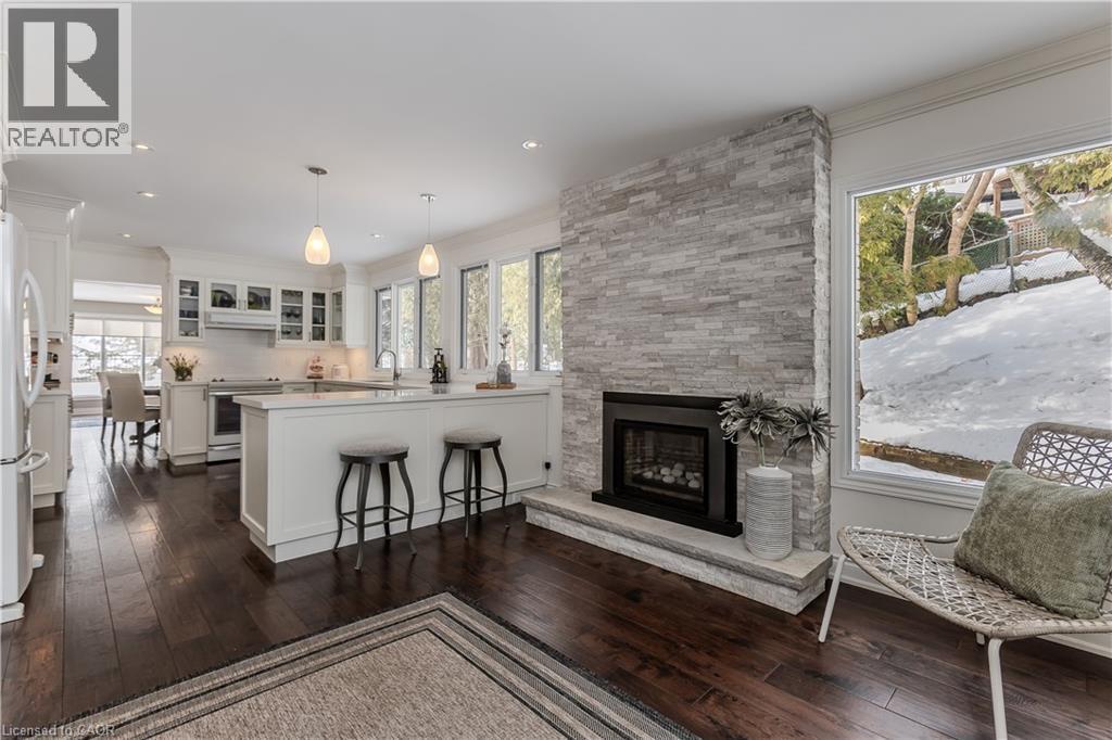 15 Ireson Road, Burlington, ON - Indoor With Fireplace