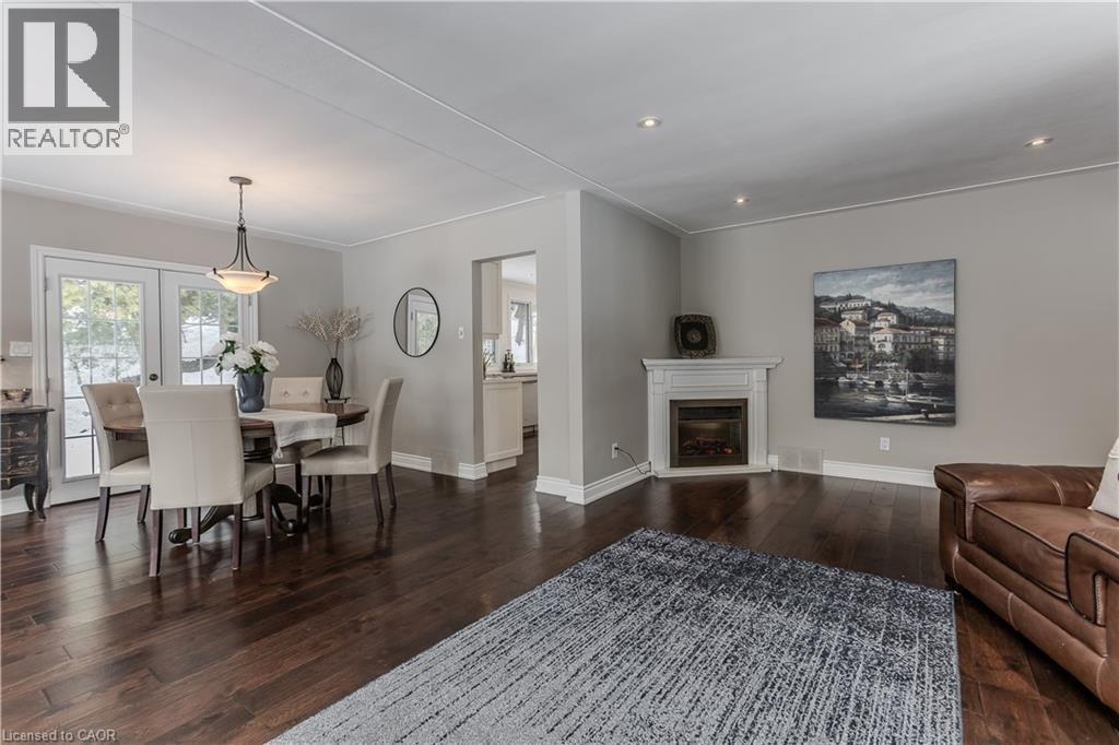15 Ireson Road, Burlington, ON - Indoor Photo Showing Living Room With Fireplace
