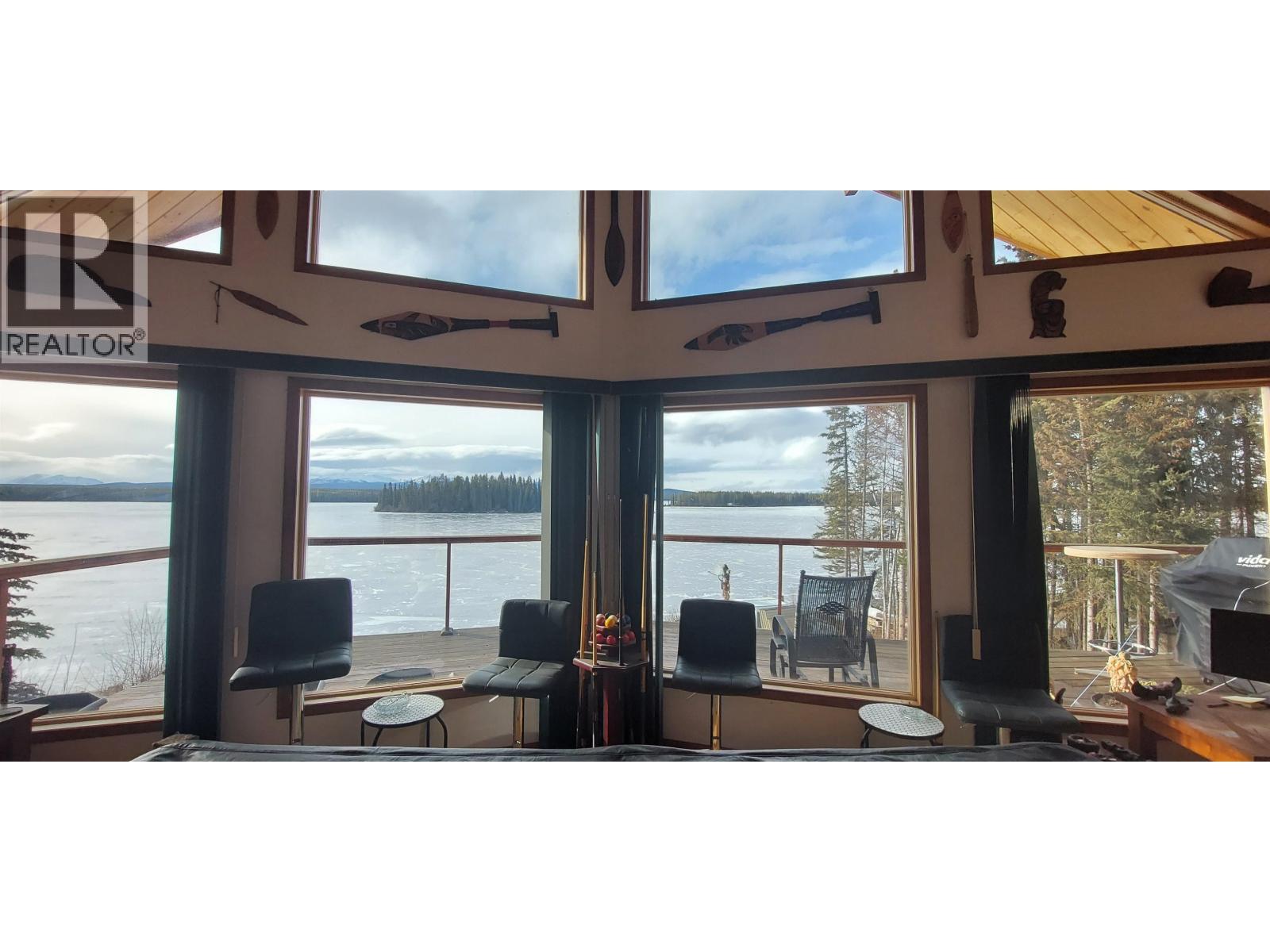 1910 Otter Road, Chilcotin, BC - Indoor With Body Of Water