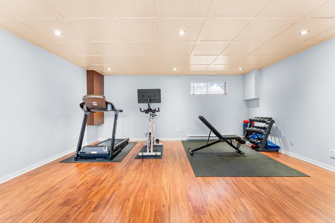 Family room - 723 Av. Du Terroir, Terrebonne (Lachenaie), QC - Indoor Photo Showing Gym Room
