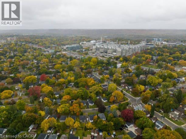 Aerial view of property and surrounding area - 136 Glen Road, Hamilton, ON - Outdoor With View