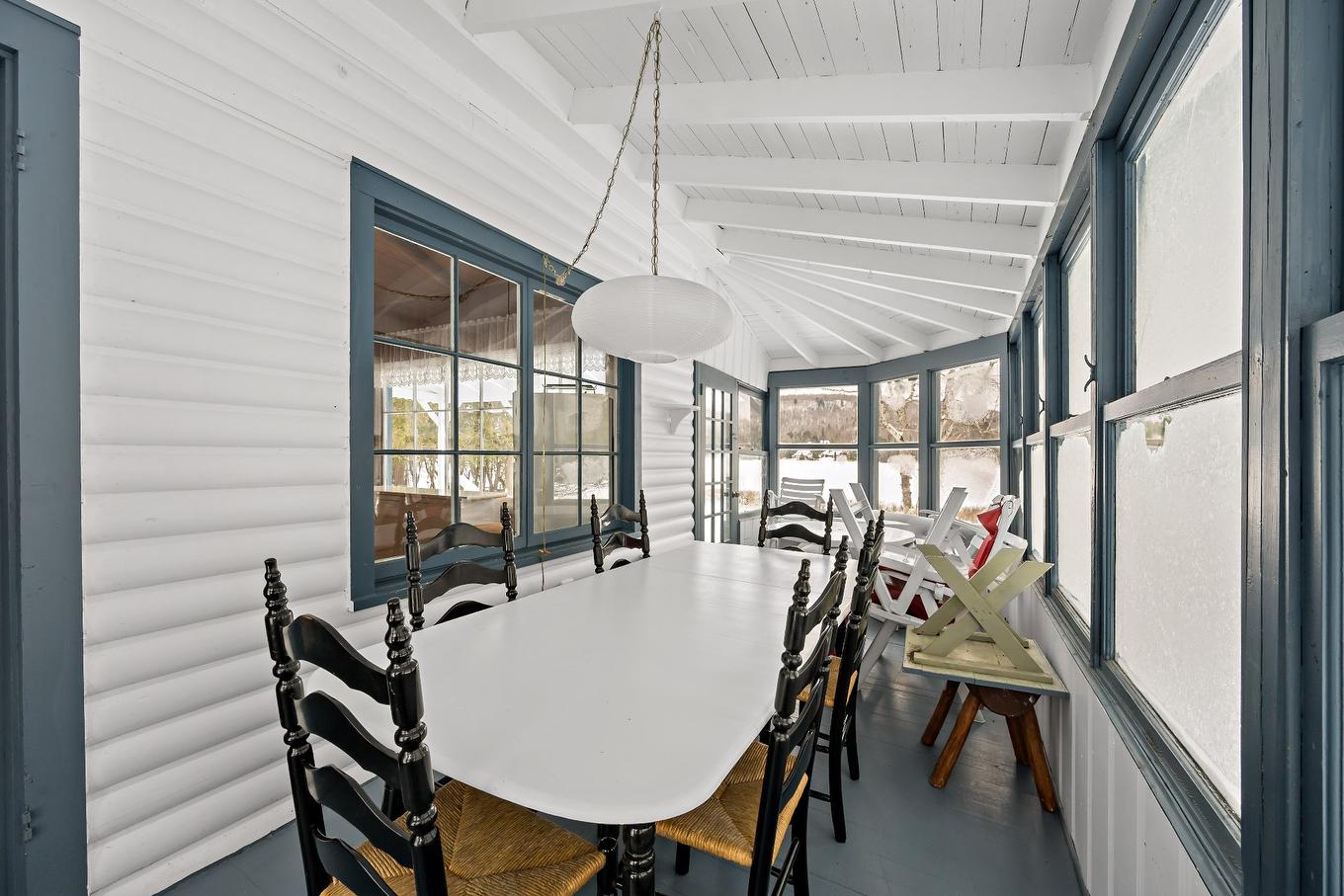 Solarium/Sunroom - 120 Ch. Ovila, Mont-Tremblant, QC - Indoor Photo Showing Dining Room