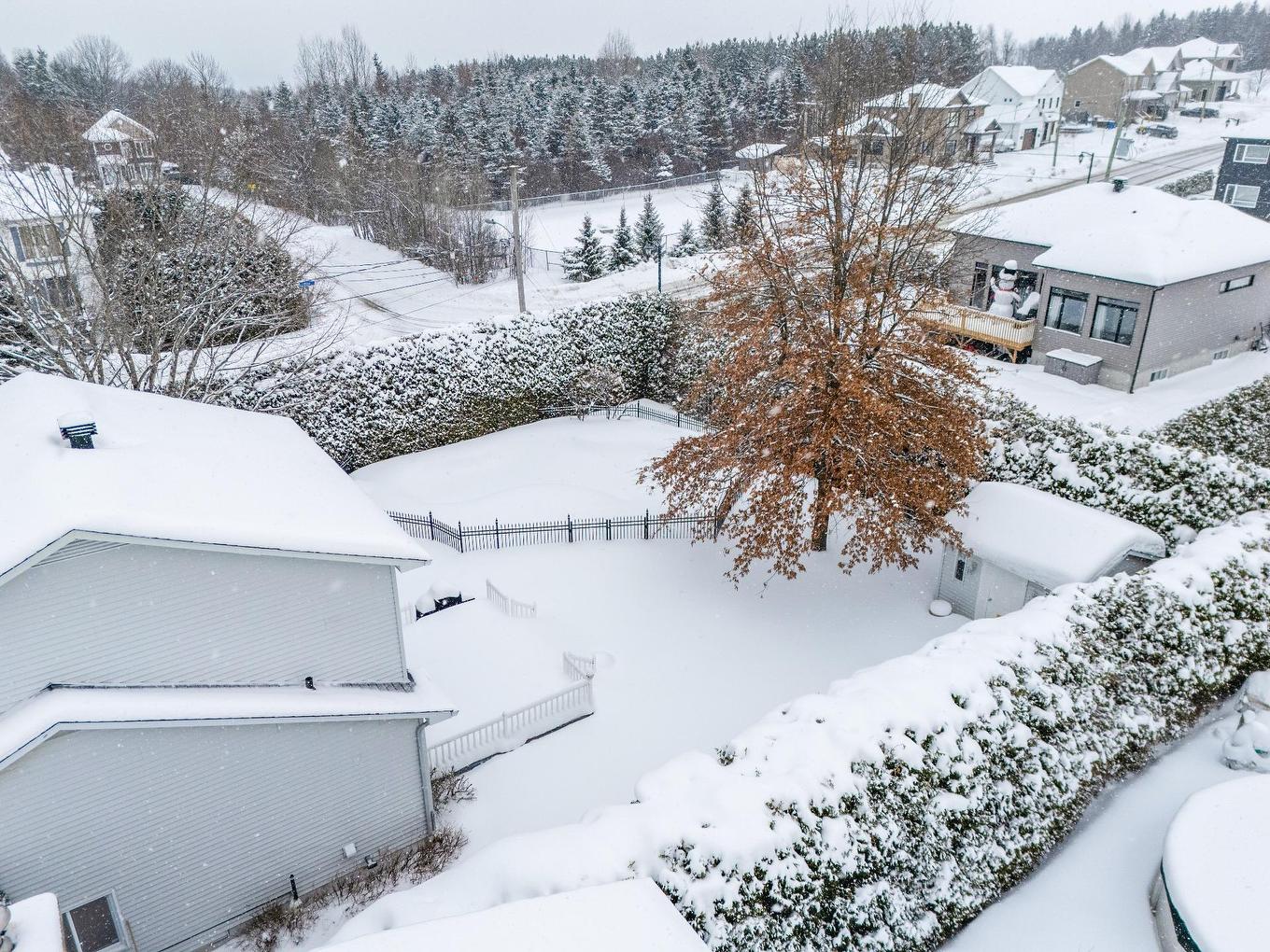Aerial photo - 2688 Rue Des Mélèzes, Sherbrooke (Fleurimont), QC - Outdoor