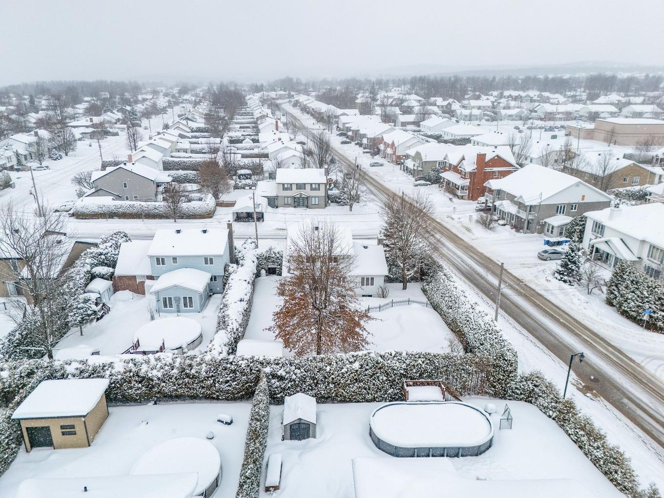 Aerial photo - 2688 Rue Des Mélèzes, Sherbrooke (Fleurimont), QC - Outdoor With View