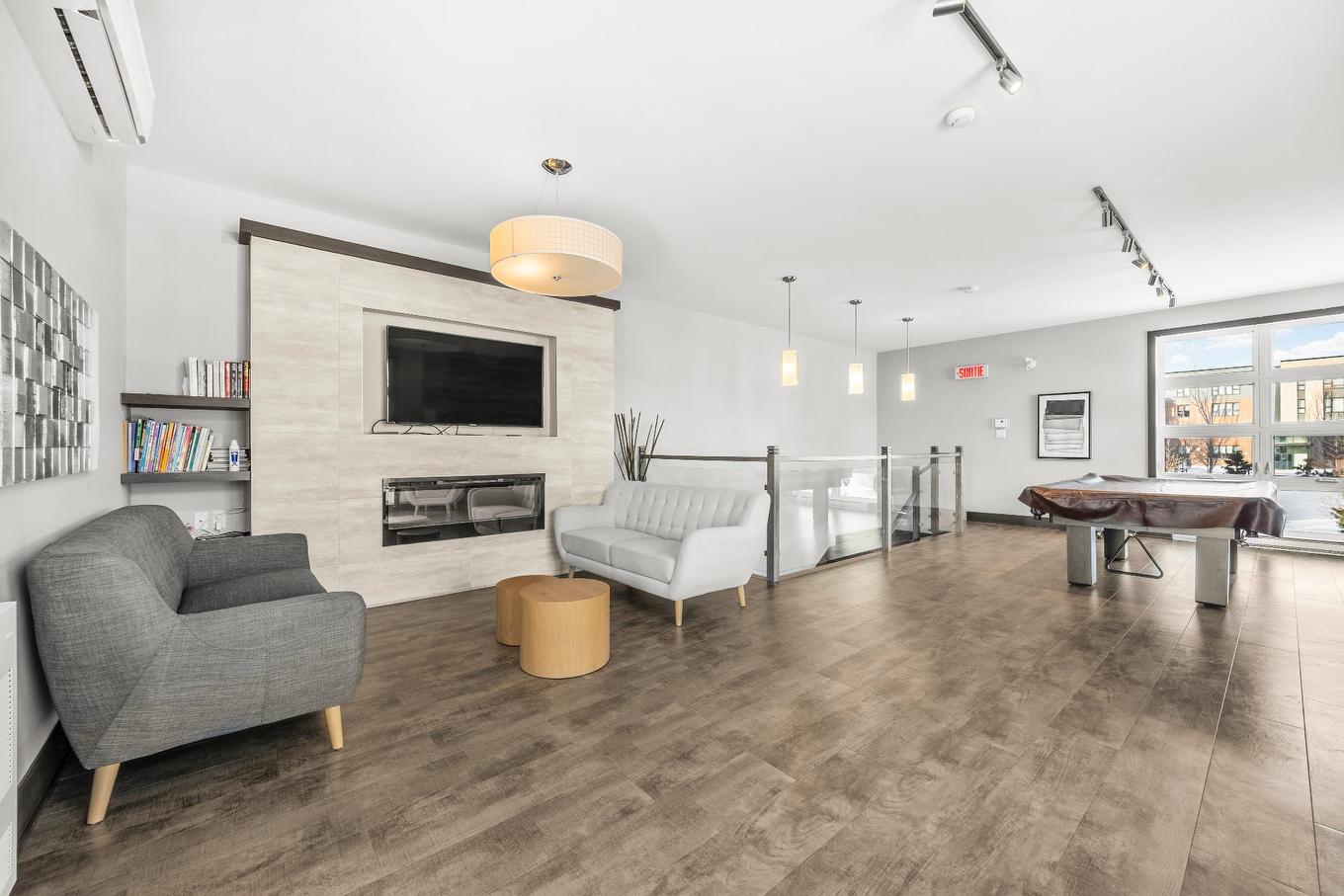 Other - 208-906 Av. Pierre-Dansereau, Terrebonne (Terrebonne), QC - Indoor Photo Showing Living Room With Fireplace